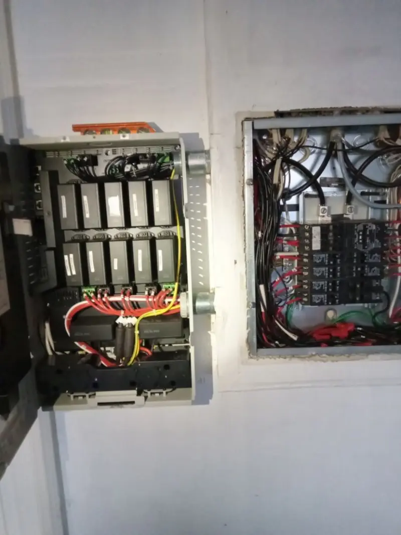Electrical panel upgrade completed for Commercial Electrician Services in Decorah